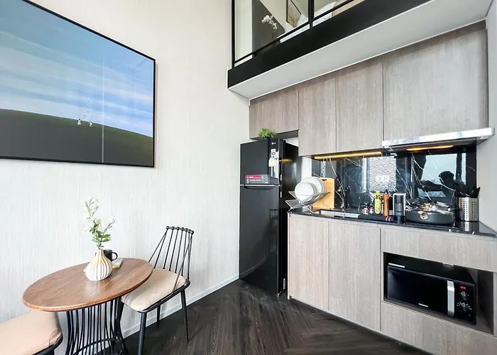 Appartement Elegant 1br - Ultra Fast Wifi - Bts On-nut Bangkok