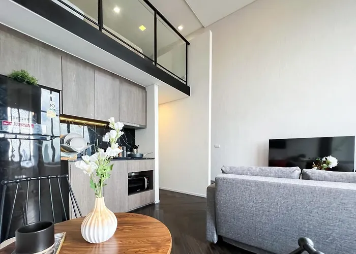 Appartement Elegant 1br - Ultra Fast Wifi - Bts On-nut Bangkok