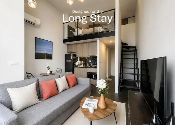 Apartment Elegant 1br - Ultra Fast Wifi - Bts On-nut